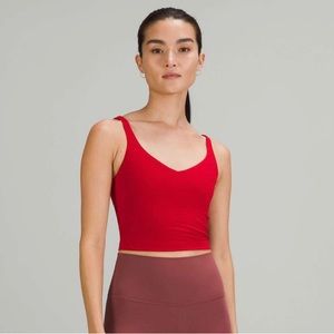 Lululemon align tank - Dark red